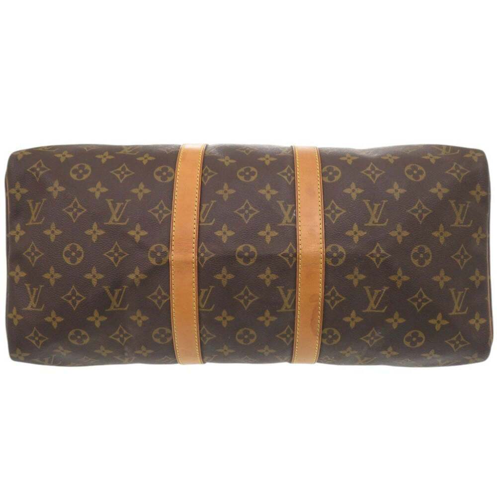 LOUIS VUITTON Brown Monogram Keepall 45 Boston Bag - Picture 3 of 10